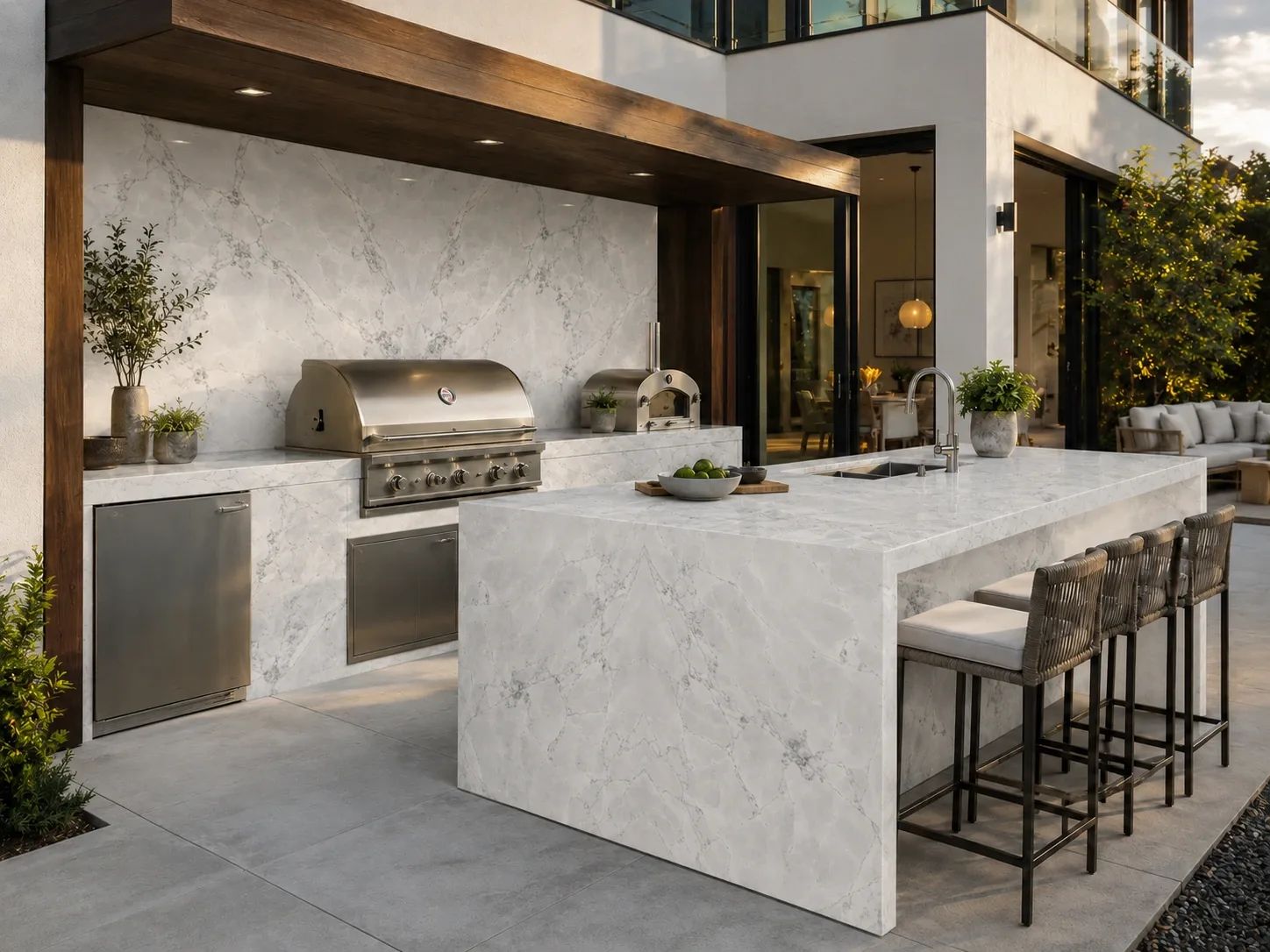 Super White Dolomite — Outdoor Inspiration