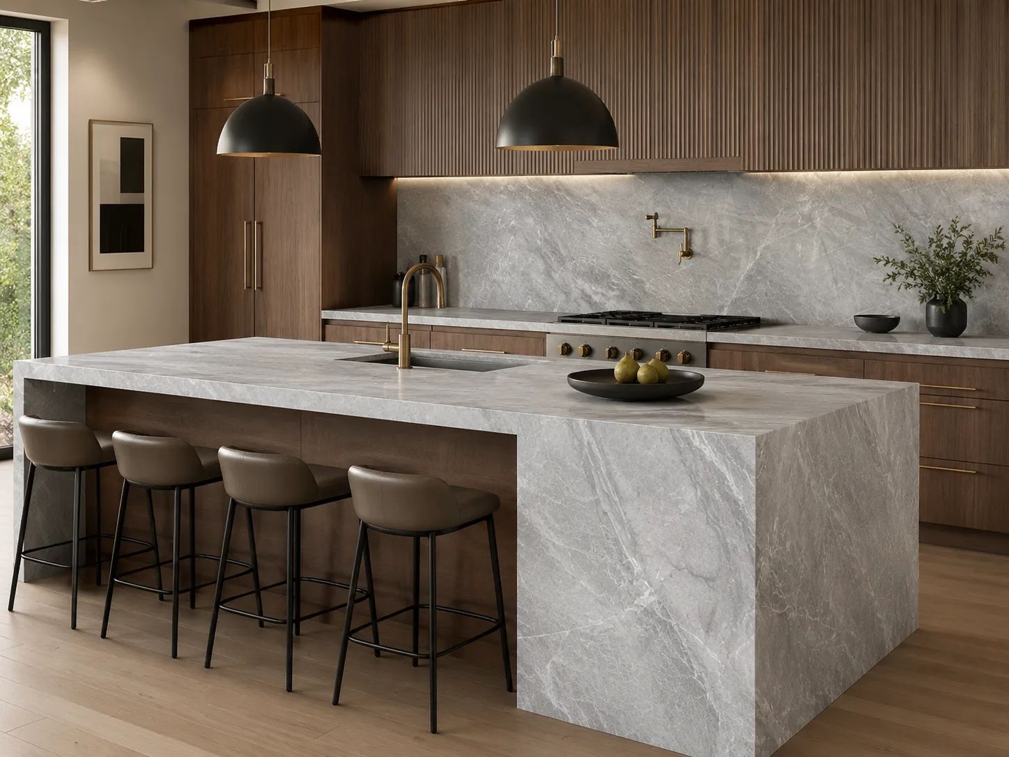 Blue De Savoie Marble — Kitchen Inspiration