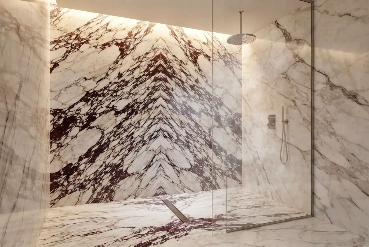 Calacatta Viola Italia Marble — Fireplace Inspiration